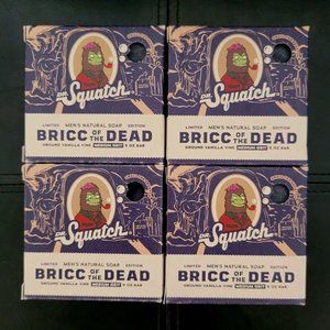SOLD - Dr.Squatch Limited Edition Bricc Of The Dead - 4 Briccs - All Natural